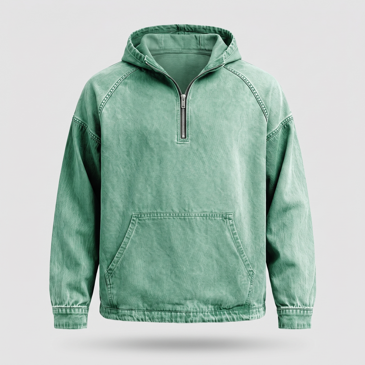 CONOR™ | RIVINGTON HALF-ZIP DENIM JACKET