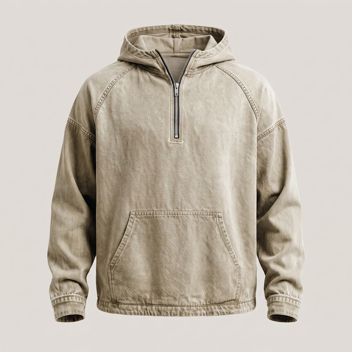 CONOR™ | RIVINGTON HALF-ZIP DENIM JACKET