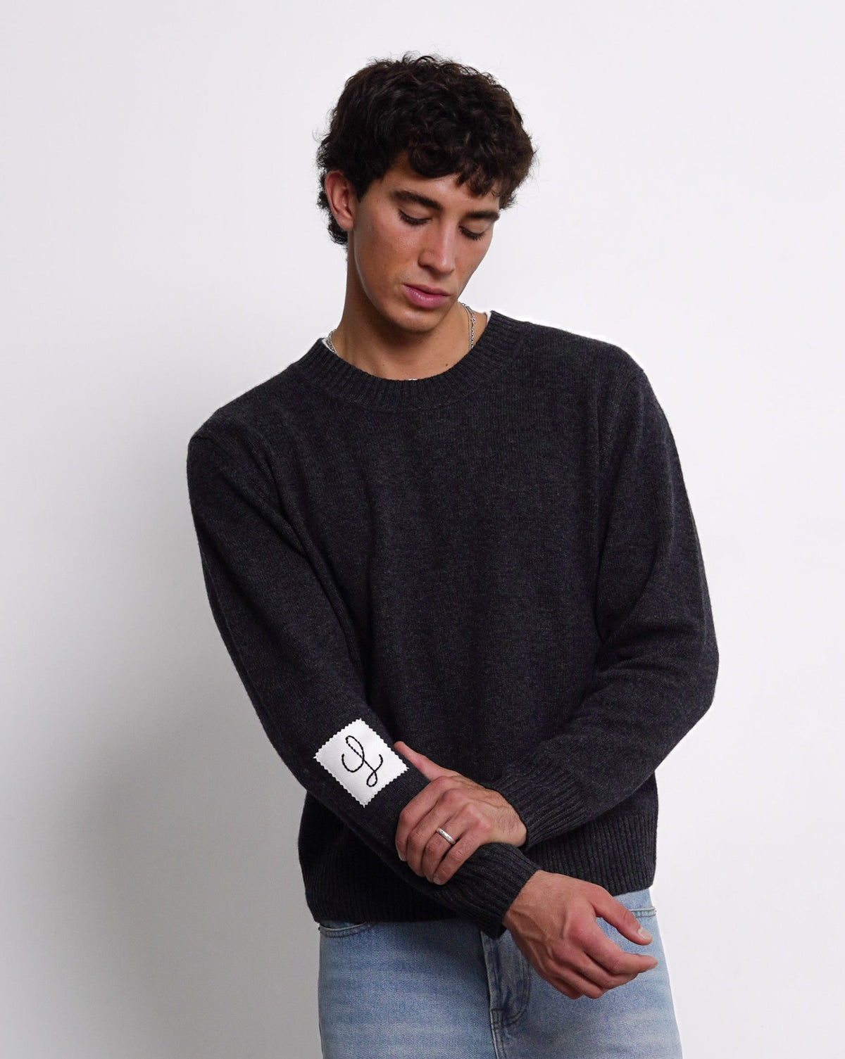 CONOR™ | Refined Cashmere Sweater | Dark Gray