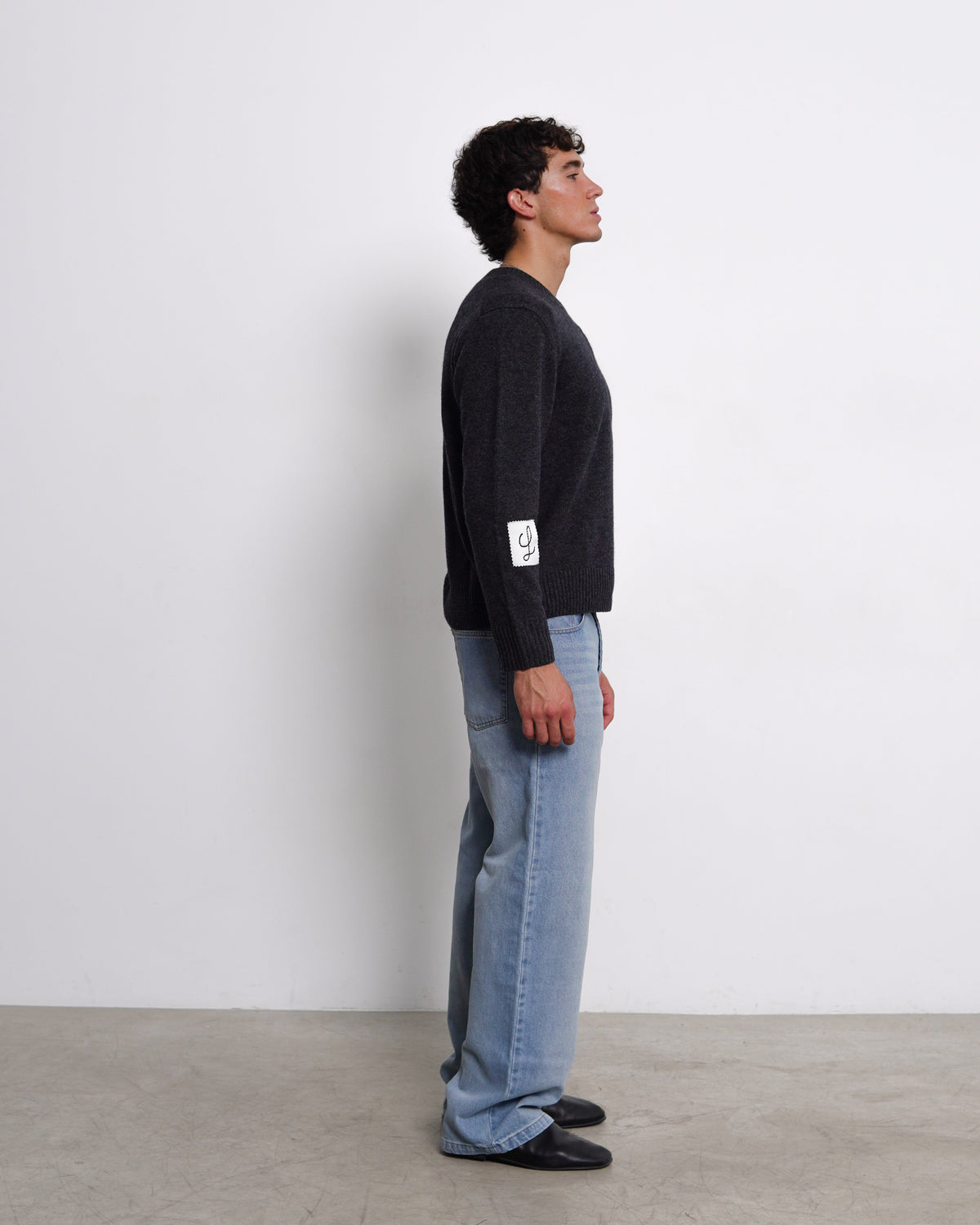 CONOR™ | Refined Cashmere Sweater | Dark Gray