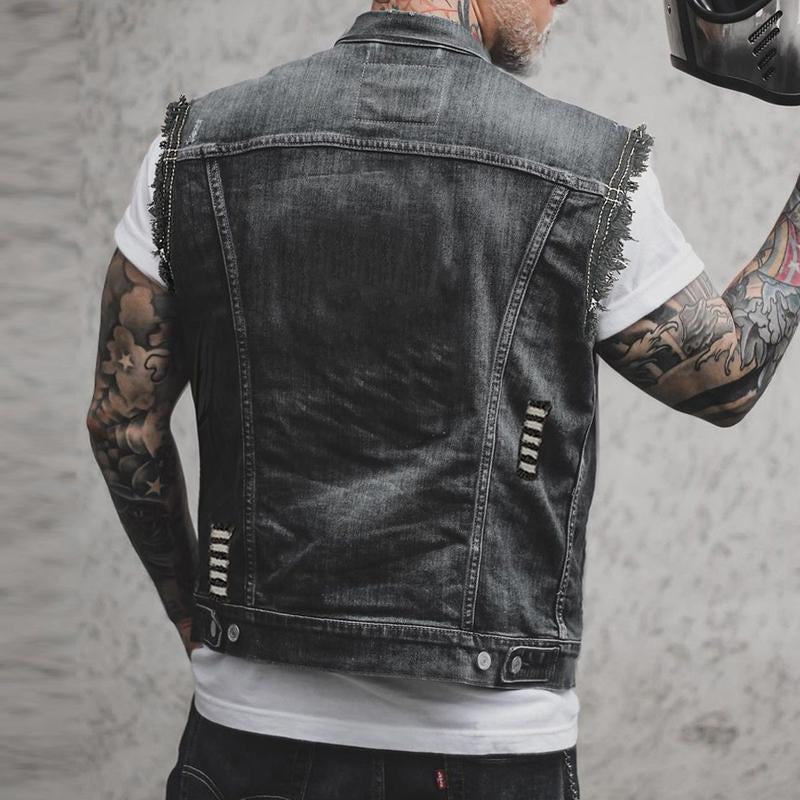 CONOR™™ | Denim Gilet