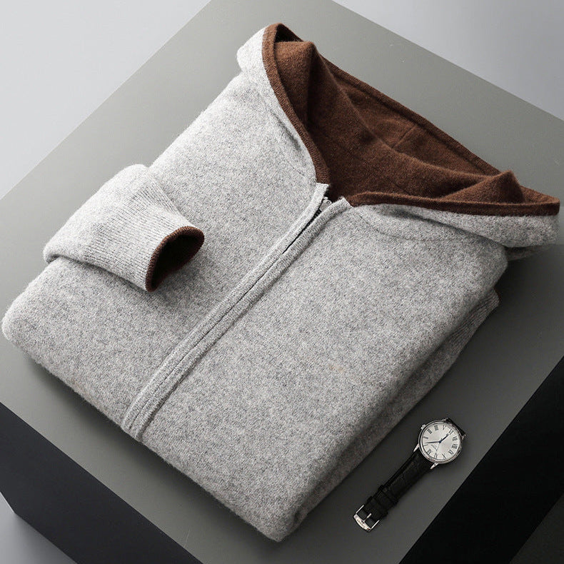 CONOR™ | Napoli Reversible Cashmere Hoodie