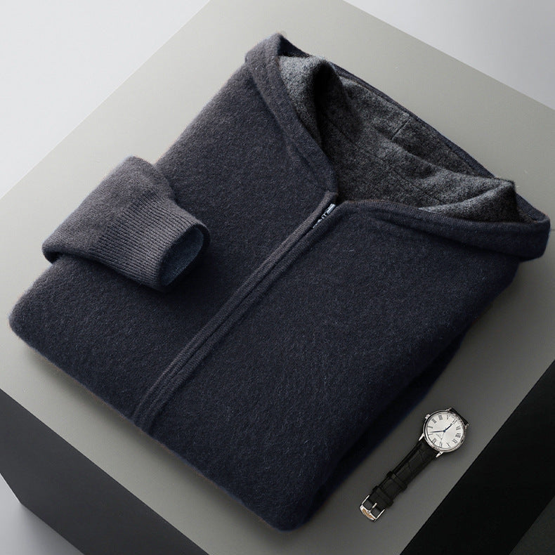 CONOR™ | Napoli Reversible Cashmere Hoodie