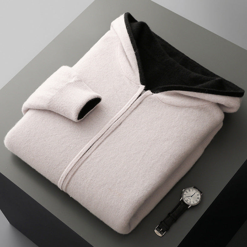 CONOR™ | Napoli Reversible Cashmere Hoodie