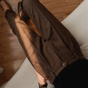 CONOR™ | Elegant Pure Wool Tailored Trousers