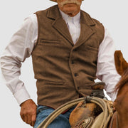 CONOR™™ | Men's Western-Inspired Cotton Vest