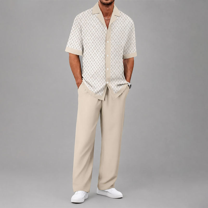 CONOR™™ | Men's Geometric Two-Piece Set
