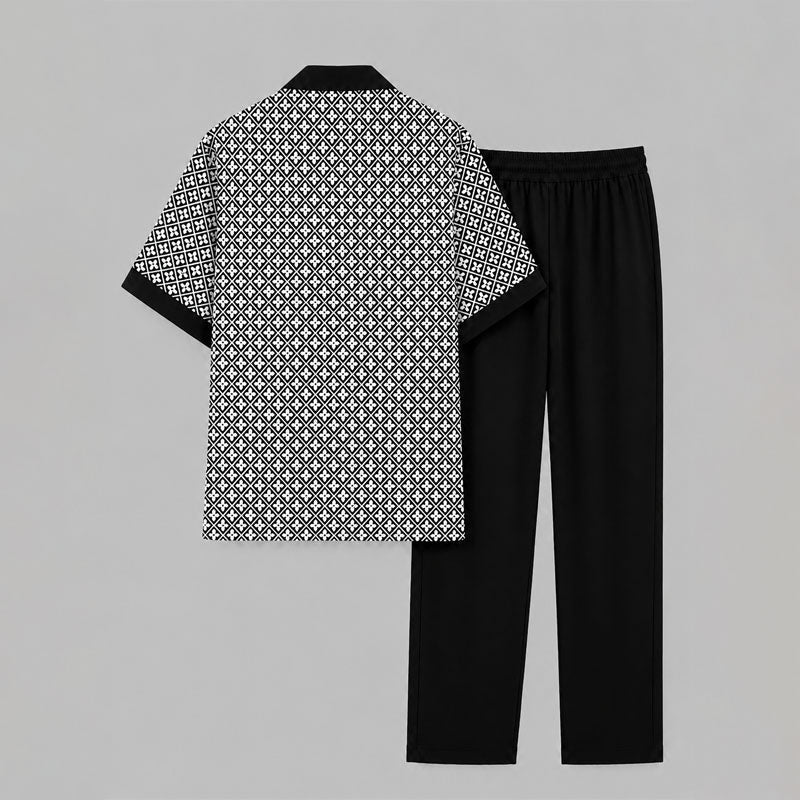 CONOR™™ | Men's Geometric Two-Piece Set