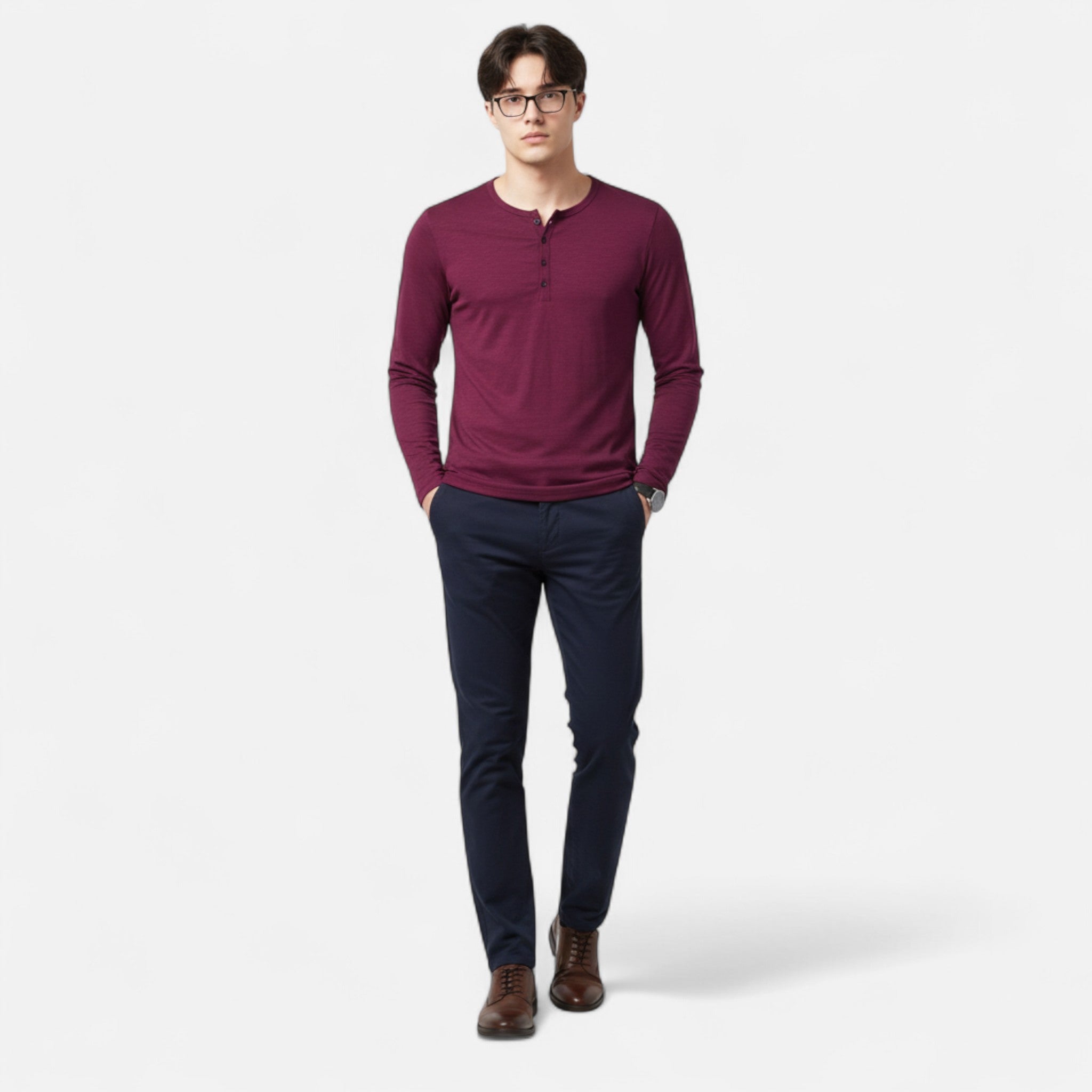 CONOR™™ | Men's Cotton Long Sleeve