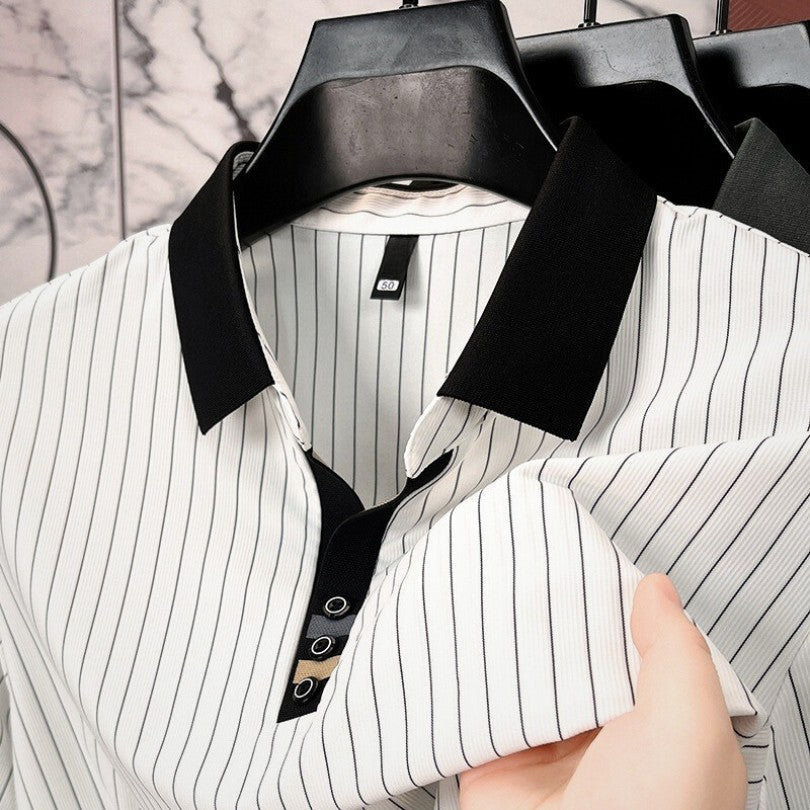 CONOR™ | REFINED STRIPED POLO