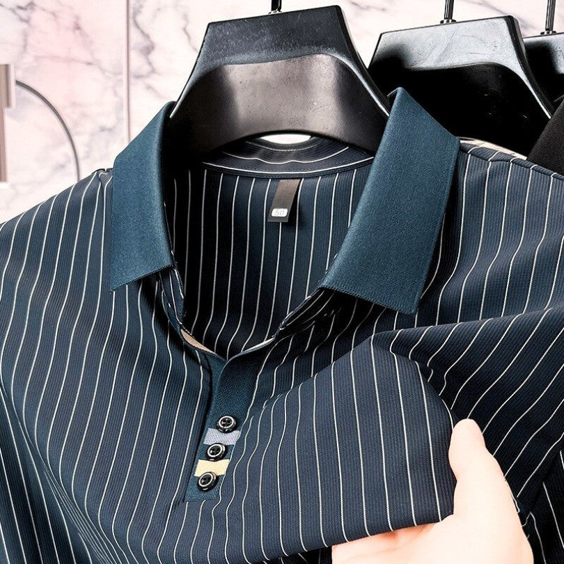 CONOR™ | REFINED STRIPED POLO