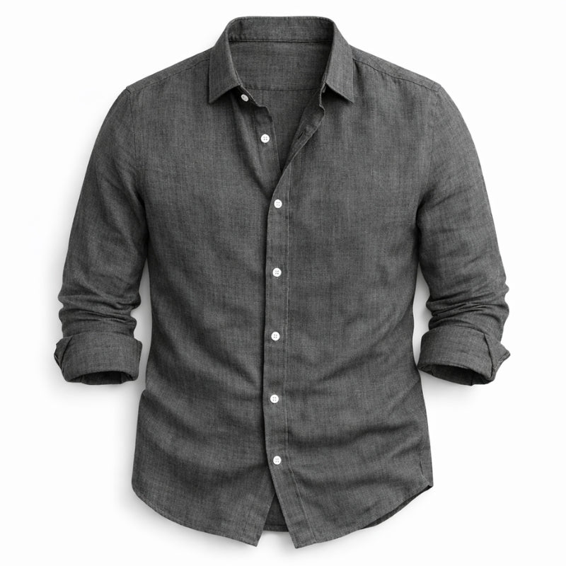 CONOR™™ | Men's Cotton-Linen Longsleeve