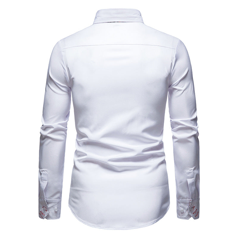 CONOR™™ | Paisley-Trim Shirt