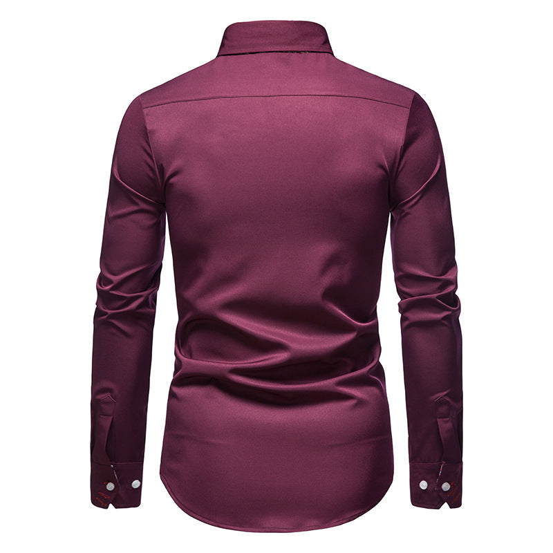 CONOR™™ | Paisley-Trim Shirt