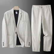 CONOR™™ | Men's Linen-Cotton Suit