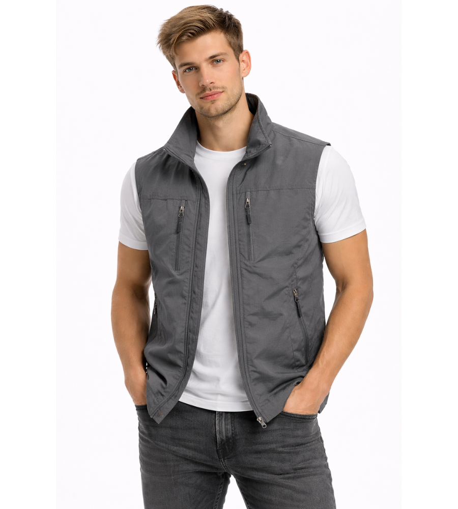 CONOR™™ | Men's Nylon Zip Vest