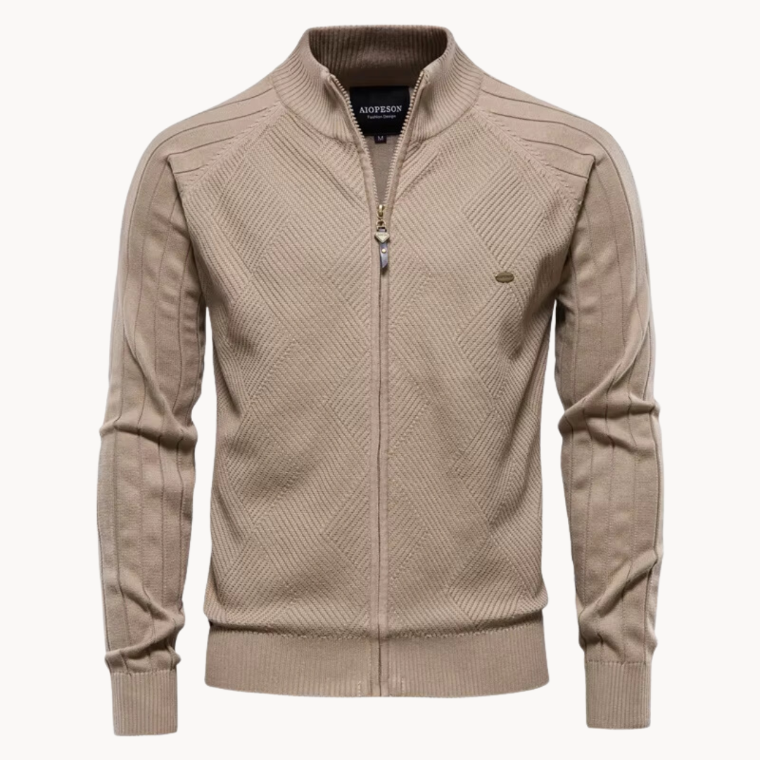 CONOR™™ | Zip-Up Knit Jacket