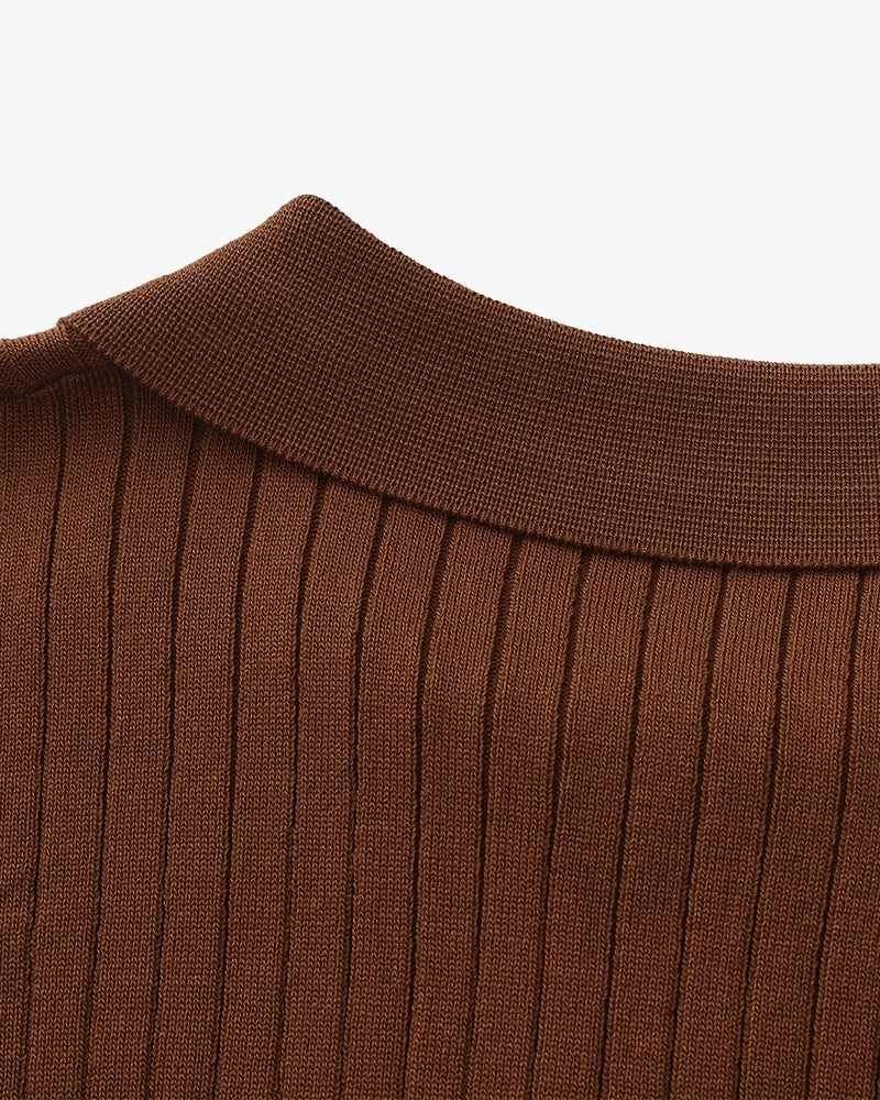CONOR™ | PREMIUM RIBBED POLO