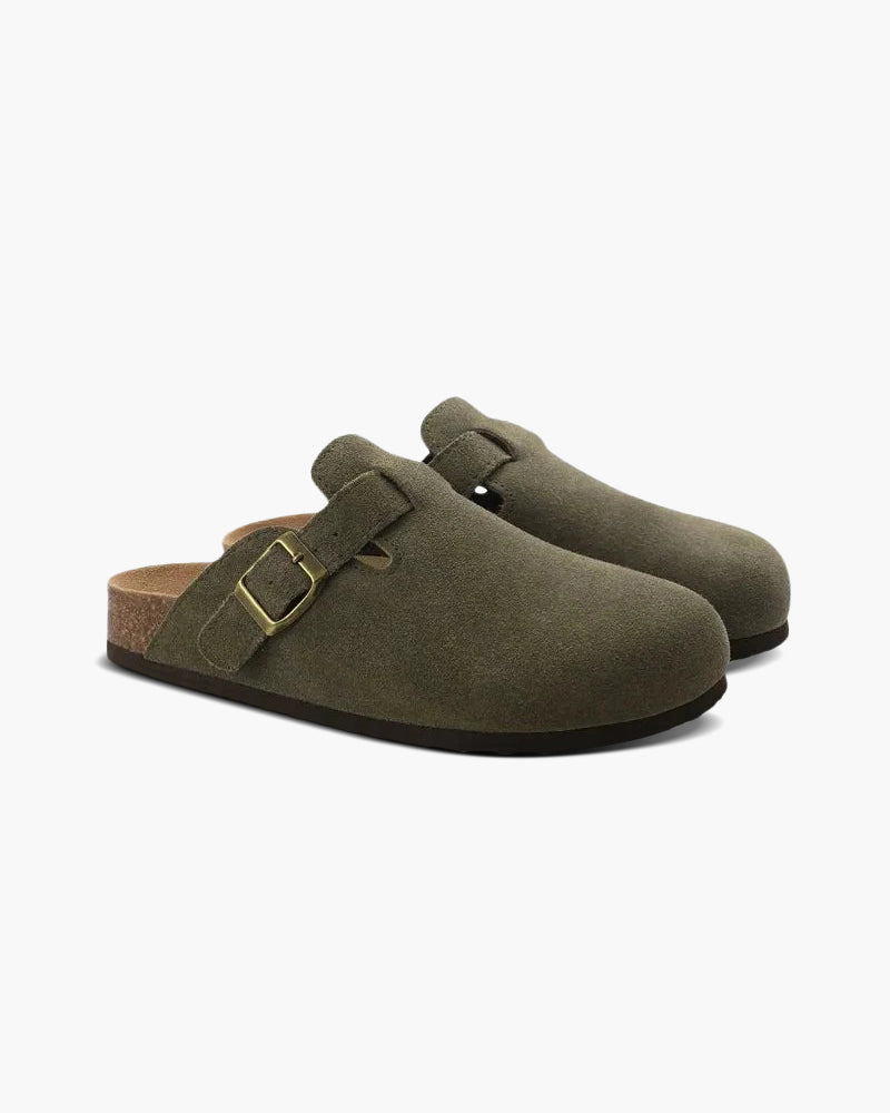 CONOR™ | SUEDE CLOGS