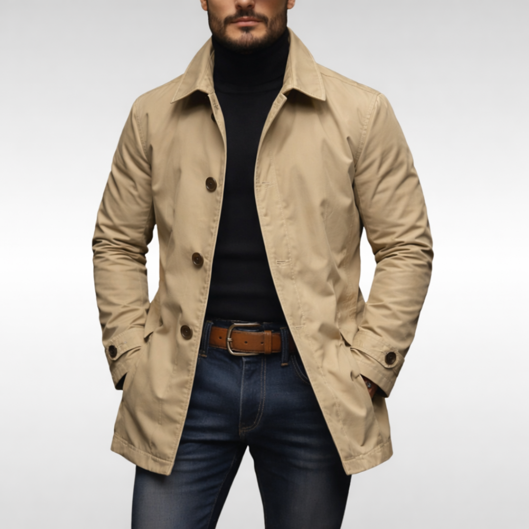 CONOR™™ | Men's Quilted Weather Coat