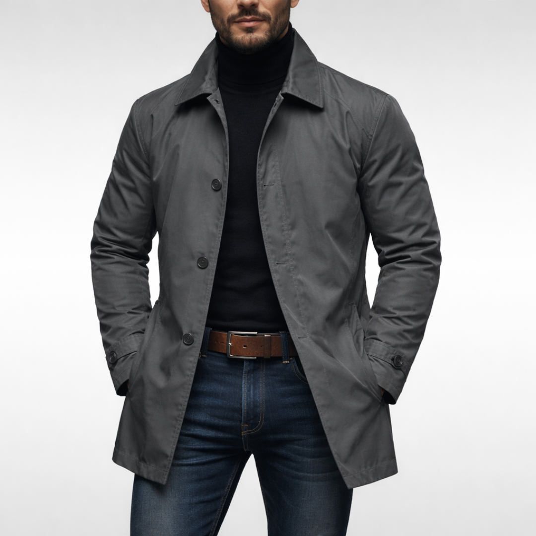 CONOR™™ | Men's Quilted Weather Coat