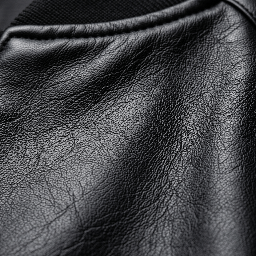 CONOR™ | Minimalist Faux Leather Jacket
