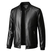 CONOR™ | Minimalist Faux Leather Jacket