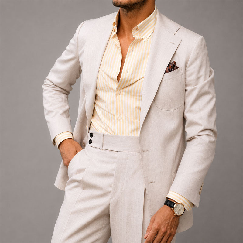 CONOR™™ | Men's Two-Piece Linen Suit