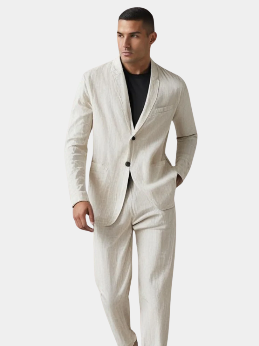 CONOR™™ | Men's Pure Linen Coord