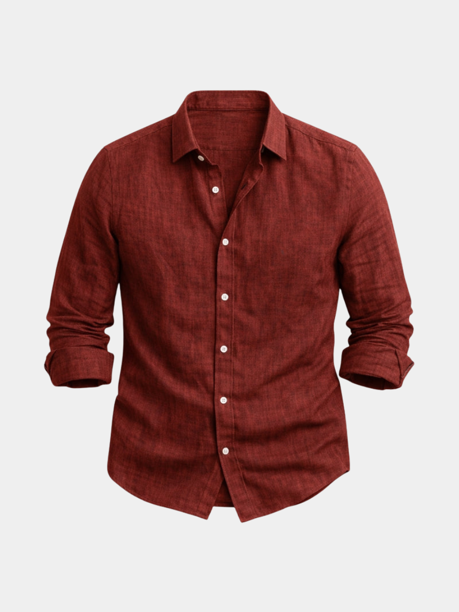 CONOR™™ | Men's Cotton-Linen Longsleeve