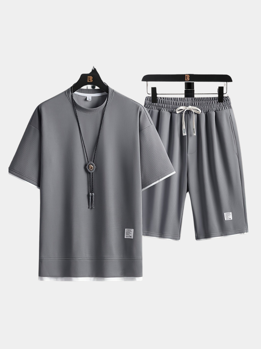 CONOR™™ | Men's Tee Shorts Set