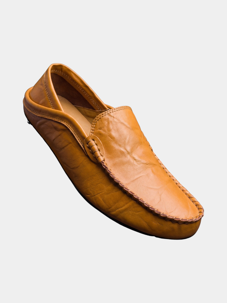 CONOR™ | Men's Leather Slip-On Loafers