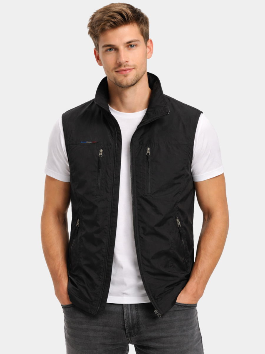 CONOR™™ | Men's Nylon Zip Vest