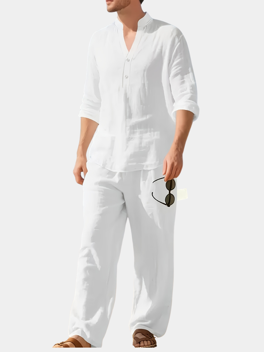 CONOR™™ | Men's Coords Woven Linen