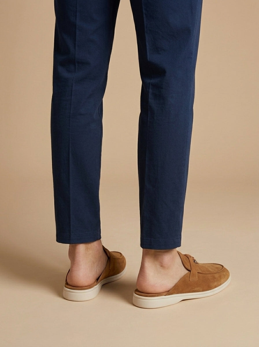 CONOR™™ | Suede Mule Loafers