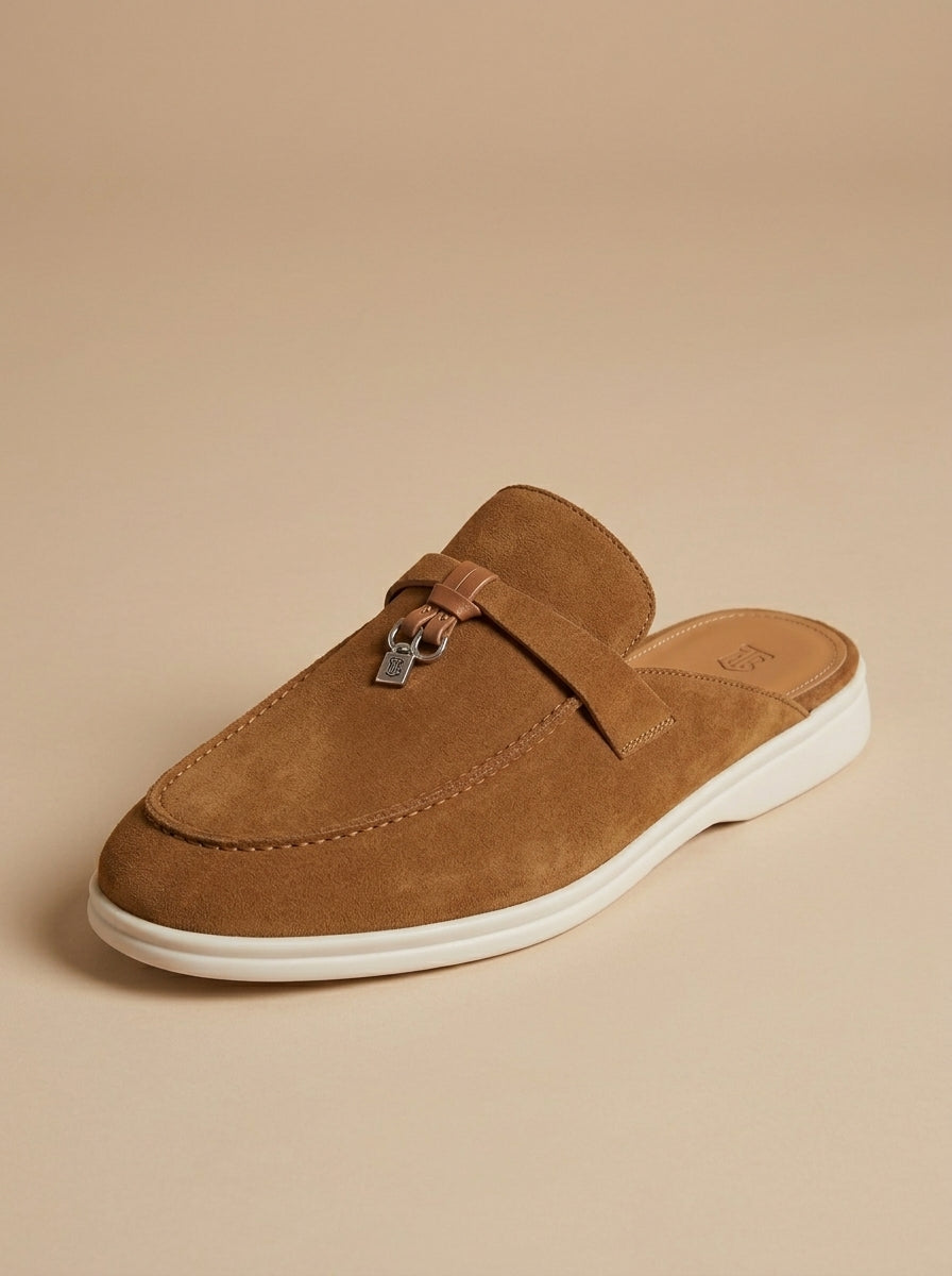 CONOR™™ | Suede Mule Loafers