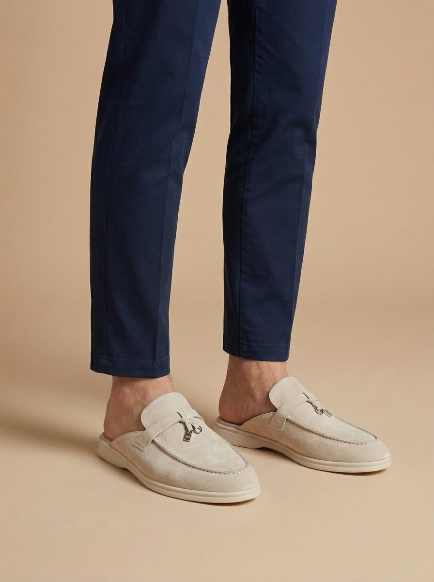 CONOR™™ | Suede Mule Loafers