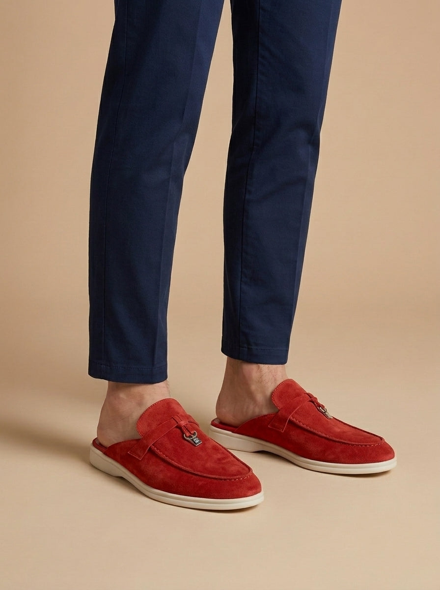 CONOR™™ | Suede Mule Loafers