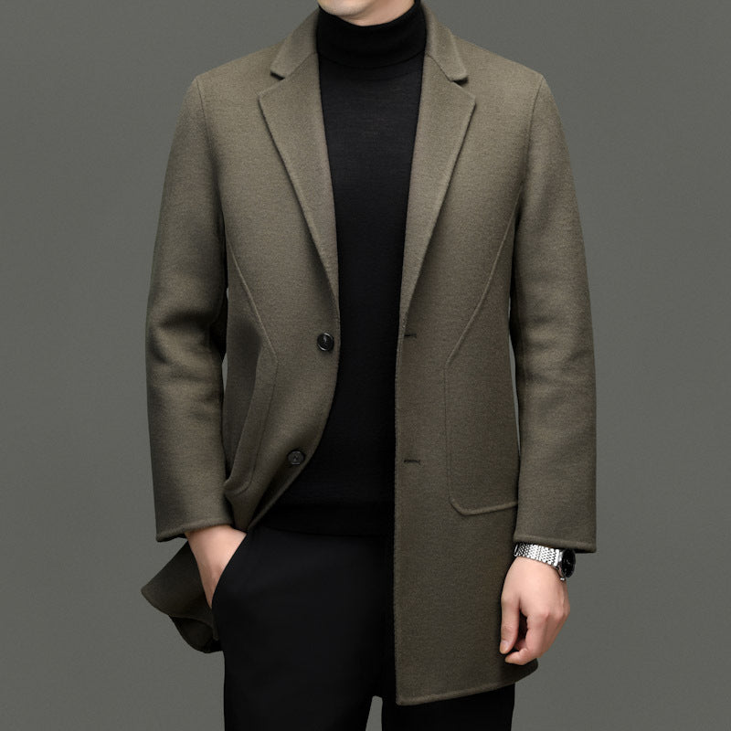 CONOR™™ | Men's Tailored Wool Overcoat