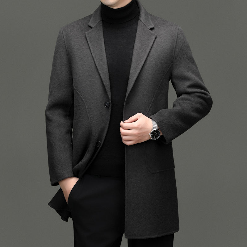 CONOR™™ | Men's Tailored Wool Overcoat
