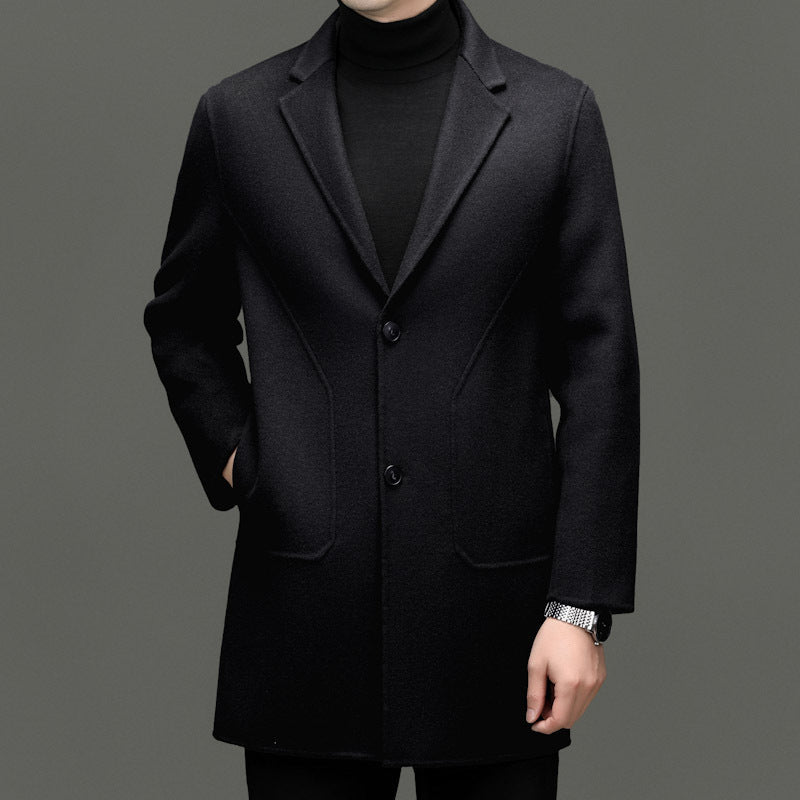 CONOR™™ | Men's Tailored Wool Overcoat