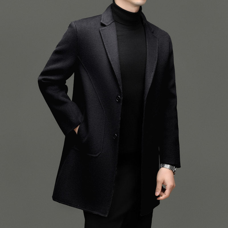 CONOR™™ | Men's Tailored Wool Overcoat