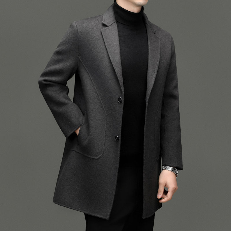 CONOR™™ | Men's Tailored Wool Overcoat