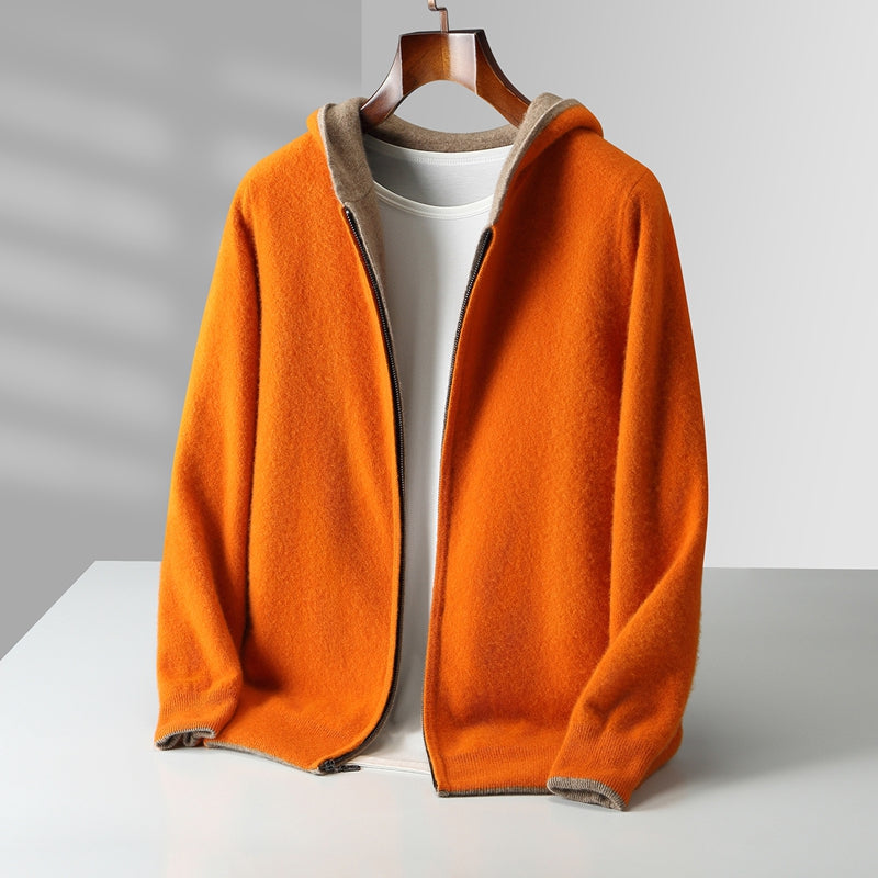 CONOR™ | Napoli Reversible Cashmere Hoodie