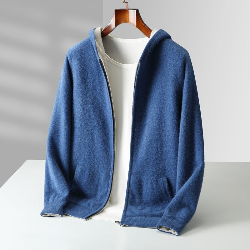 CONOR™ | Napoli Reversible Cashmere Hoodie