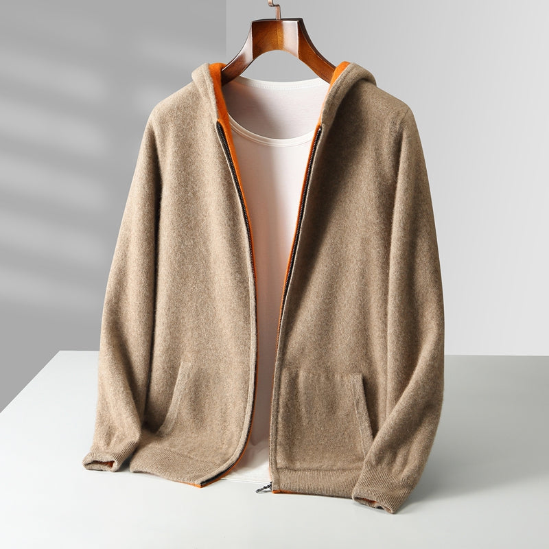 CONOR™ | Napoli Reversible Cashmere Hoodie