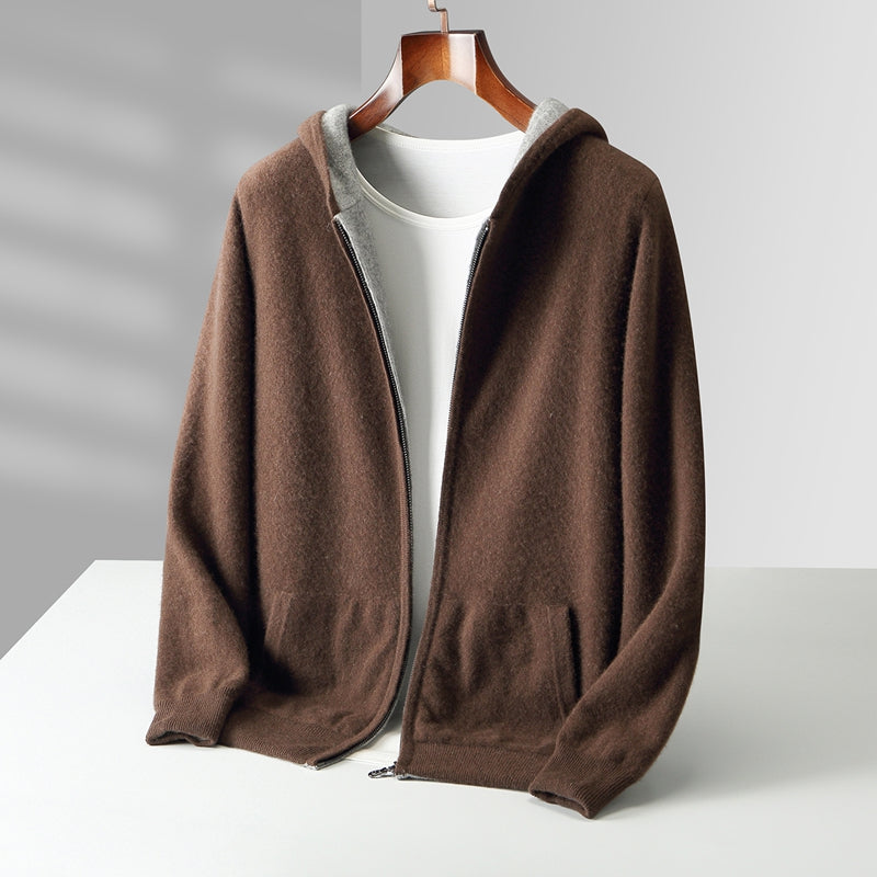 CONOR™ | Napoli Reversible Cashmere Hoodie