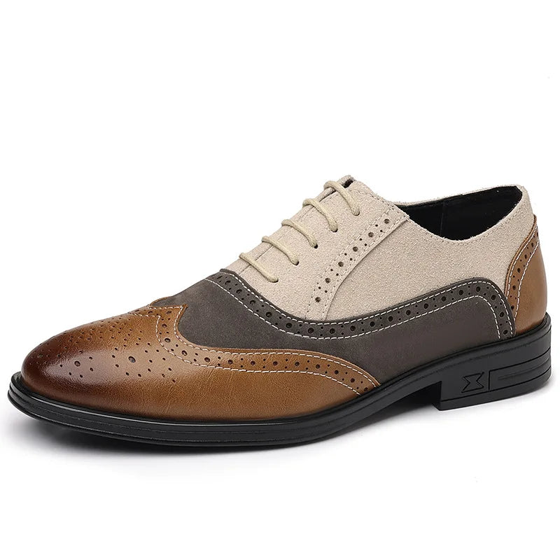 CONOR™ | BROGUE LACE-UP SHOES FOR MEN