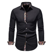 CONOR™™ | Paisley-Trim Shirt