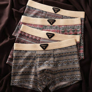 CONOR™™ | Men's Cotton Geometric Boxer Briefs